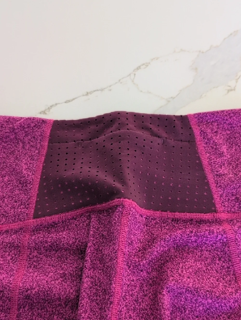 lululemon athletica Purple Heathered Capri Leggings